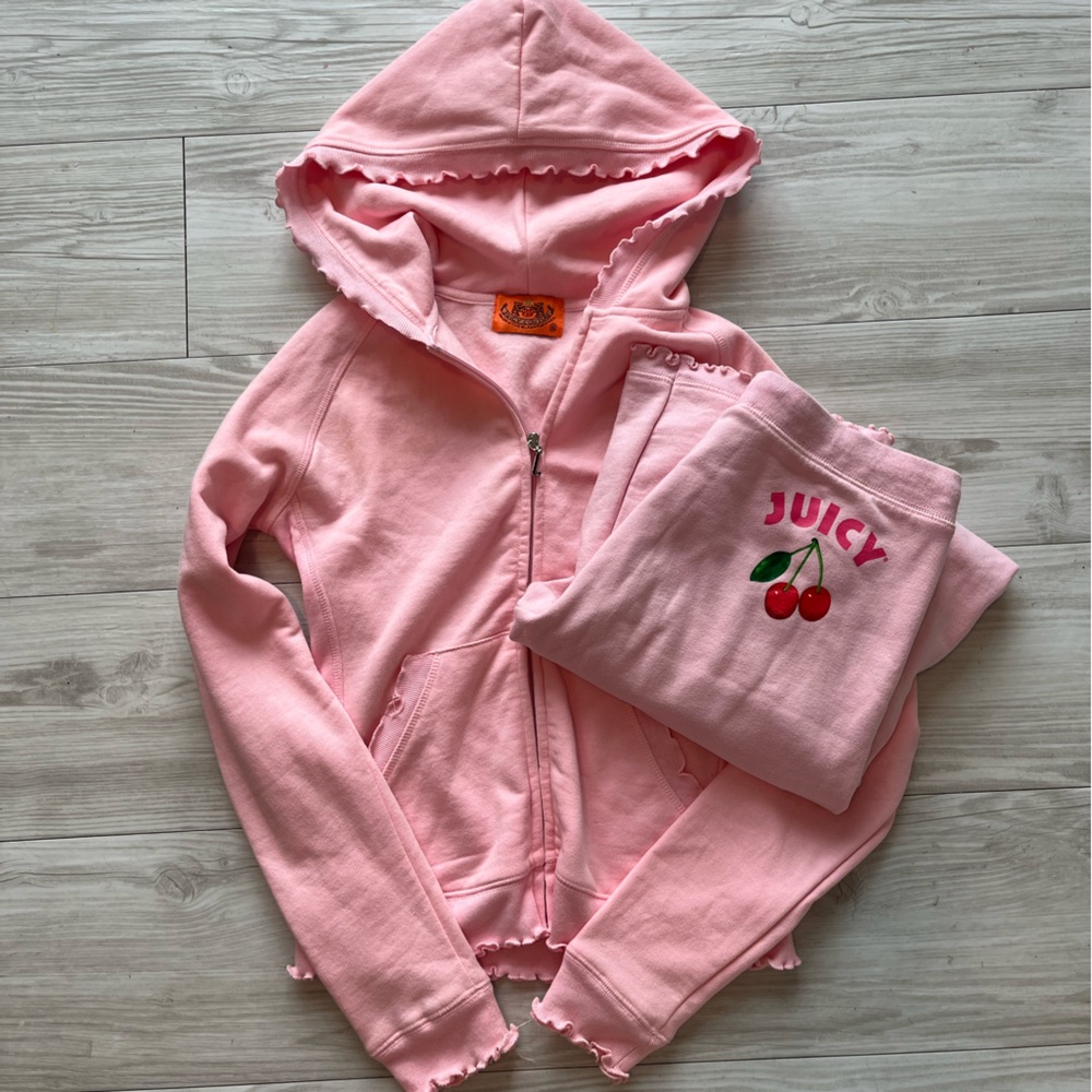 Juicy Couture Pink Sweatshirt Top